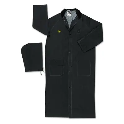 Classic Plus Series Rider Coat, 3X-Large, Pvc/Polyester, Black 1