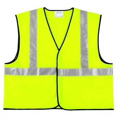 Class Ii Economy Safety Vest, Solid, Large, Lime 1