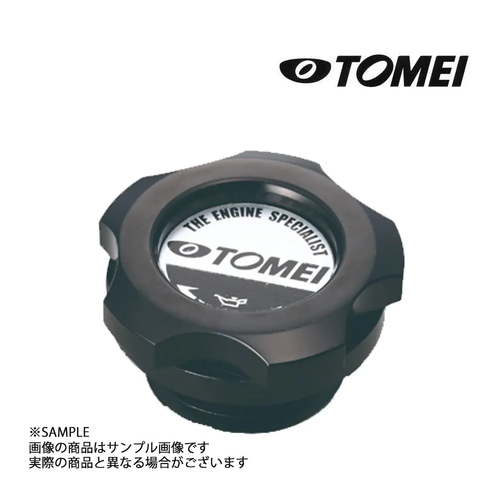 △ Tomei 東名パワード オイル フィラー キャップ (黒/ブラック) Φ62-H35 M42-P4.5 スバル ##612121710 1