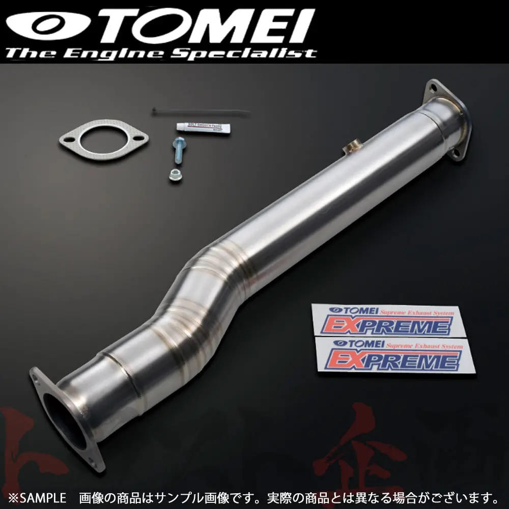 Tomei 触媒 Expreme Ti チタニウム触媒 ストレートパイプ ランサーエボリューション 10 ##612141045 1