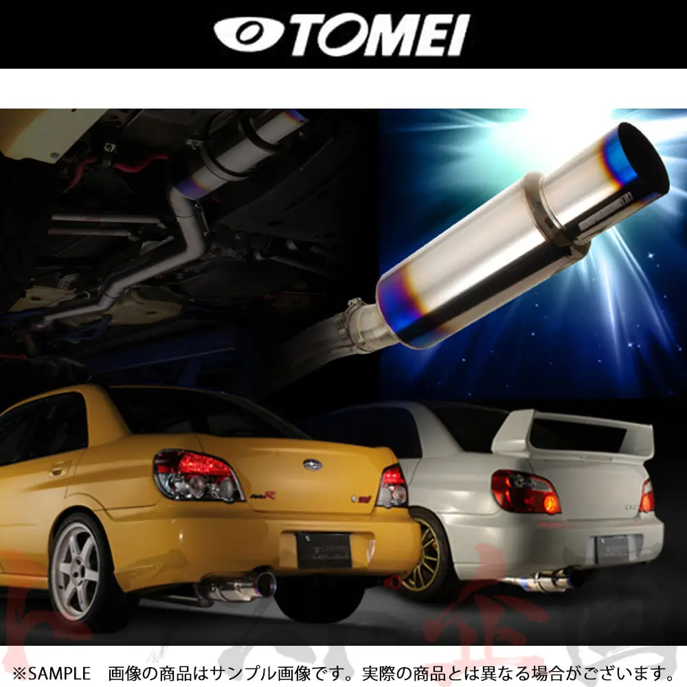 Tomei Expreme Ti チタニウムマフラー インプレッサ Wrx Sti ##612141114 1