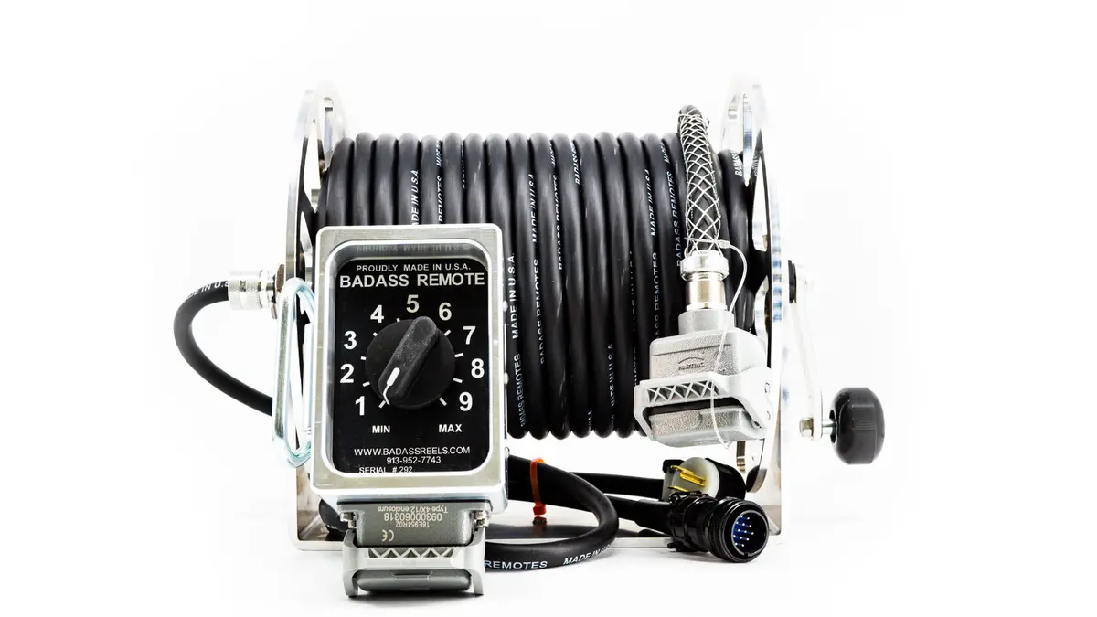 Badassreels 8 Slot Remote Reel For Lincoln Electric & Miller Welders 1