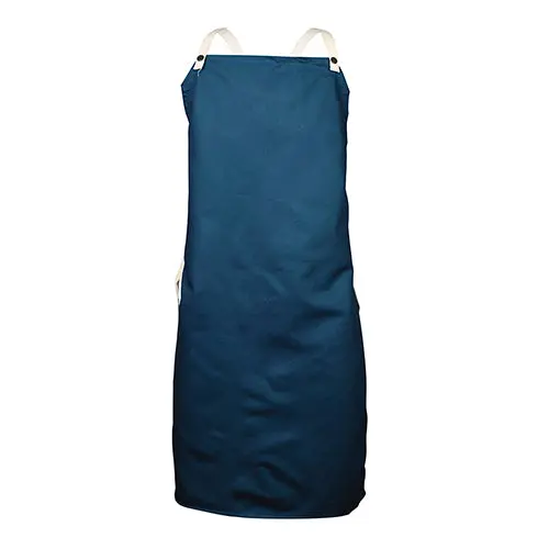 Tillman 9 Oz. Blue Cotton Economy Shop Apron - 6236Bd 1
