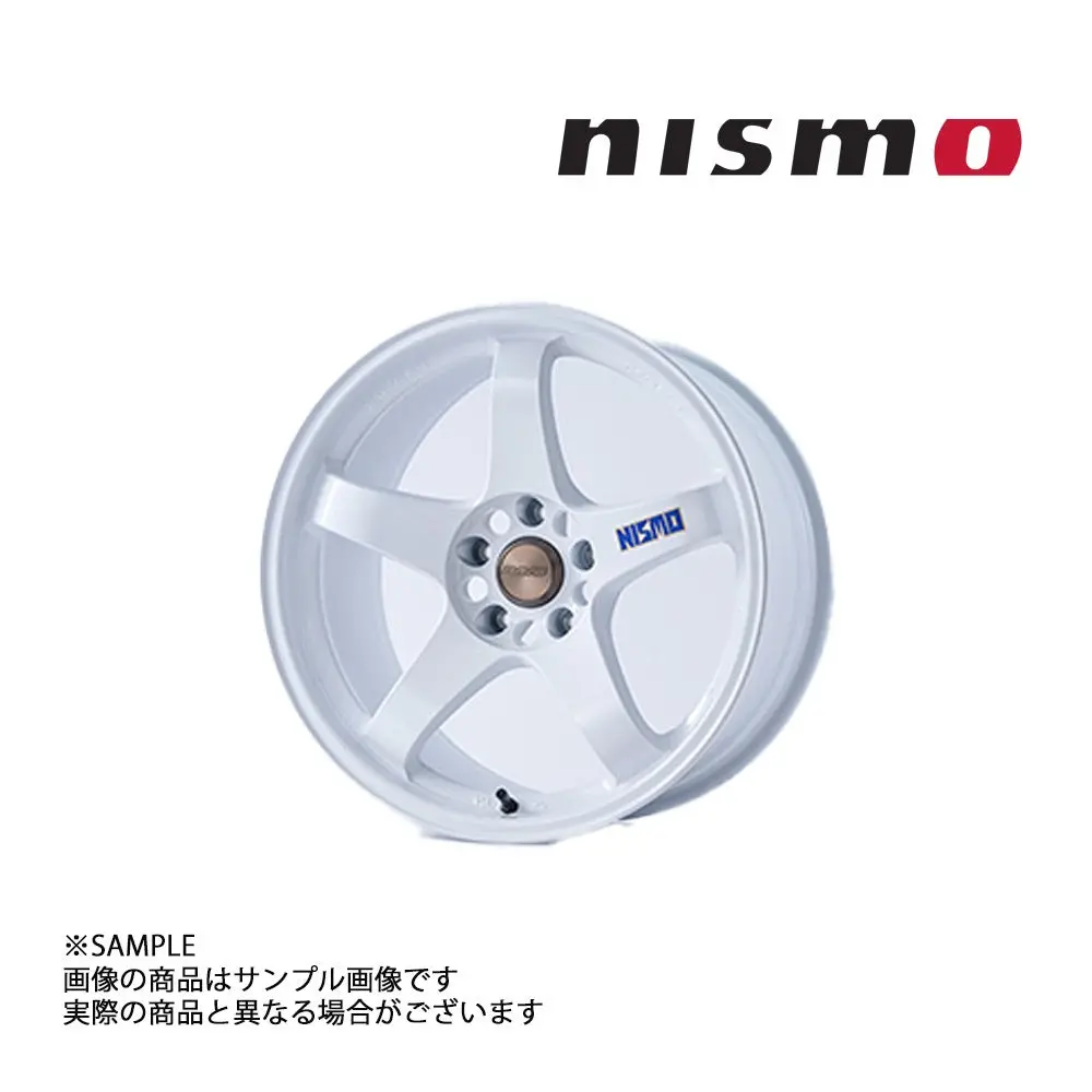 Nismo ニスモ 40Th 記念 Lm Gt4 18X9.5 12 5H/114.3 ホワイト 1台分セット ホイール #660132078S1 1