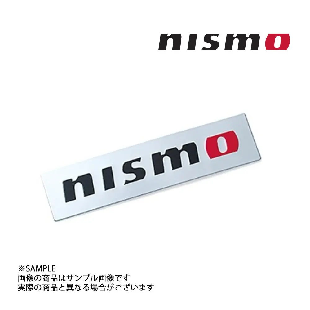 ◆ Nismo ニスモ ロゴ エンボスプレート Kwaa0-50P20 ##660192453 1