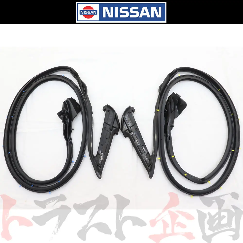 即納 日産 ウェザーストリップ ドア側 左右セット スカイライン Gt-R Bnr34 R34 2ドア #663101054S1 1