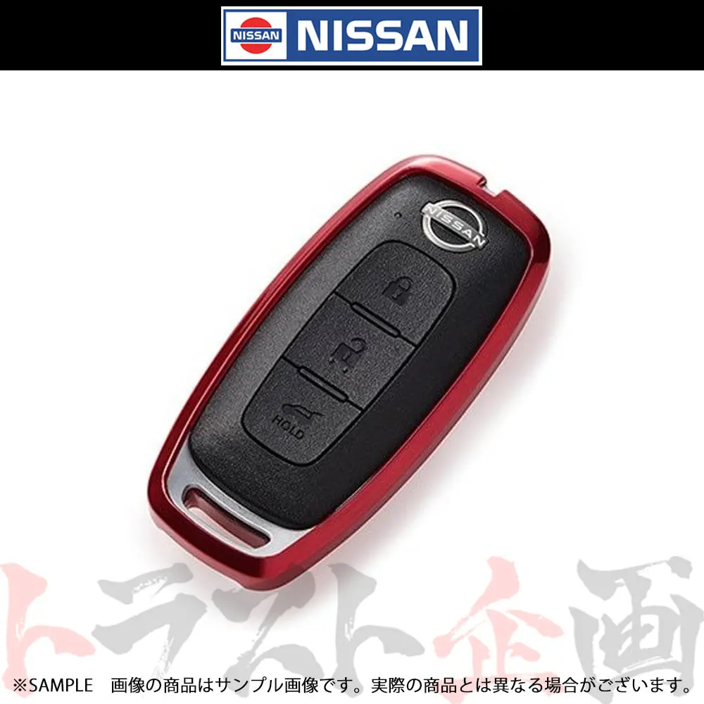◆ 日産 インテリジェントキーケース（シリコンカバータイプ）レッドクローム Kwa10-00Pr0 ##663191775 1