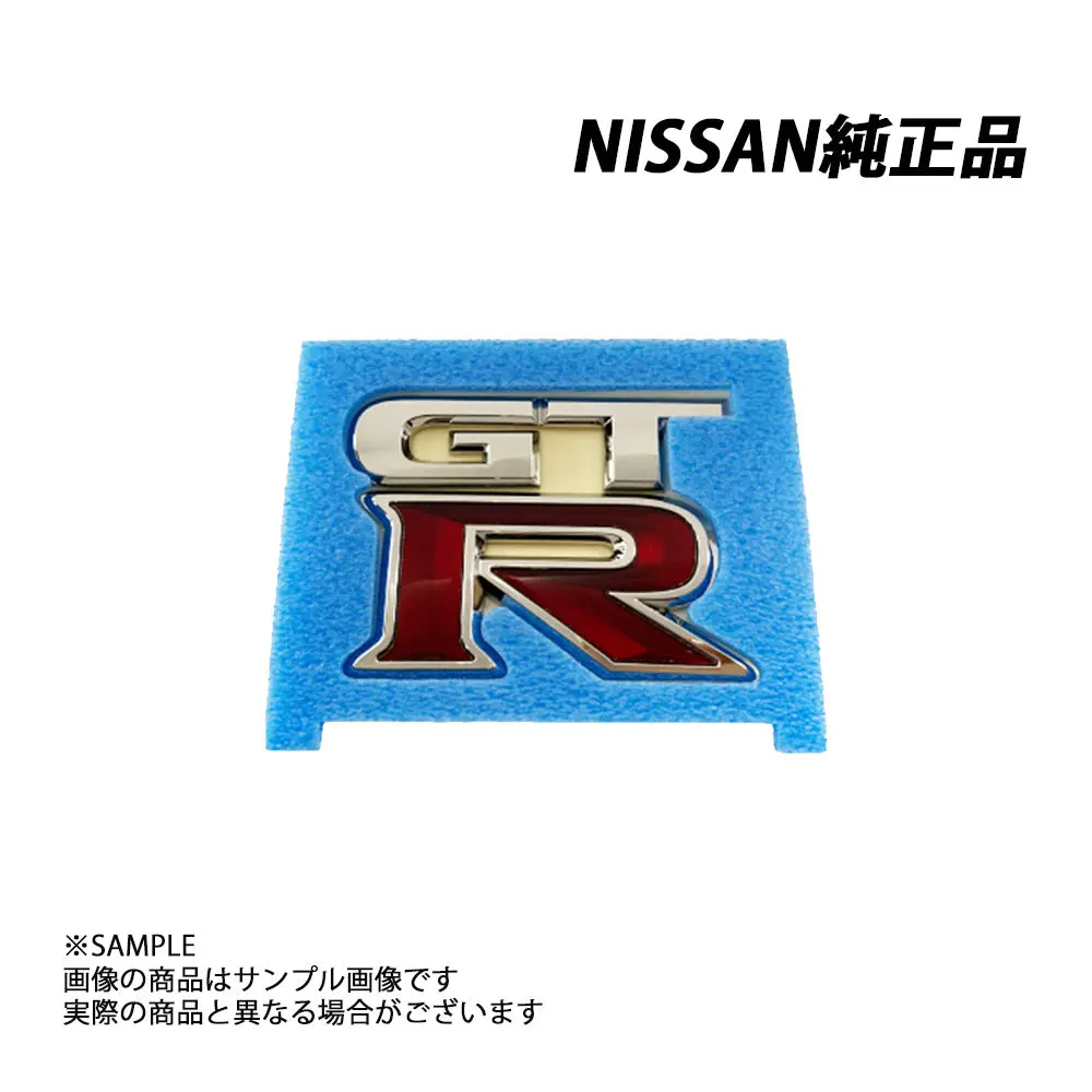 ◆ 日産 純正 リア エンブレム Gt-R R35 84894-Jf60b ##663191826 1