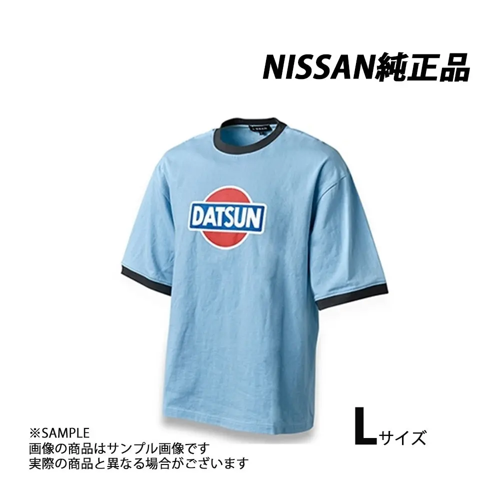 △ 日産 純正 ビッグシルエット Tシャツ Datsun ブルー 青 L ##663191862 1