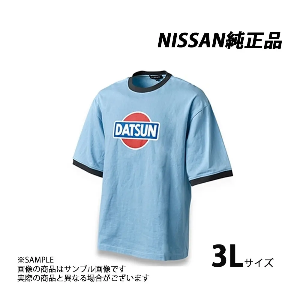 △ 日産 純正 ビッグシルエット Tシャツ Datsun ブルー 青 3L ##663191864 1