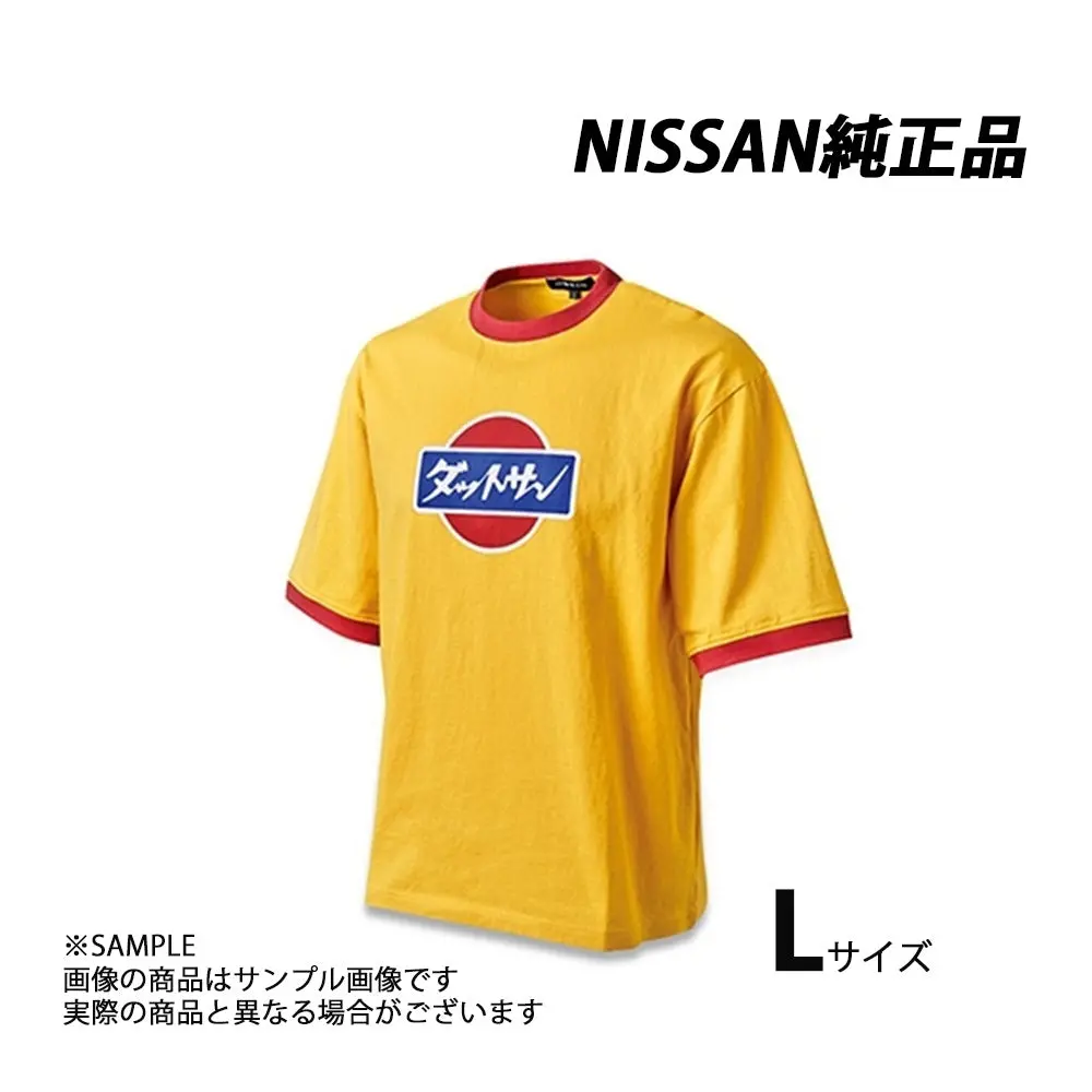 △ 日産 純正 ビッグシルエット Tシャツ ダットサン イエロー 黄 L ##663191867 1