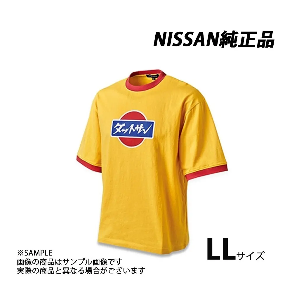 △ 日産 純正 ビッグシルエット Tシャツ ダットサン イエロー 黄 Ll ##663191868 1