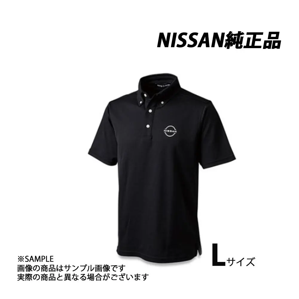 △ 日産 純正 ボタン ダウン ポロシャツ L ##663191902 1