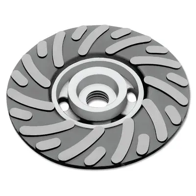 Backing Pad, 11,000 Rpm, 4 1/2 In X 5/8 In - 11, Medium 1