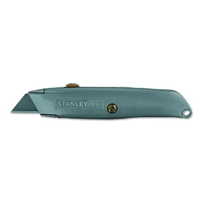 Classic 99 Retractable Utility Knives, 6 In L, Carbon Alloy Steel Blade, Metal Handle, Gray 1