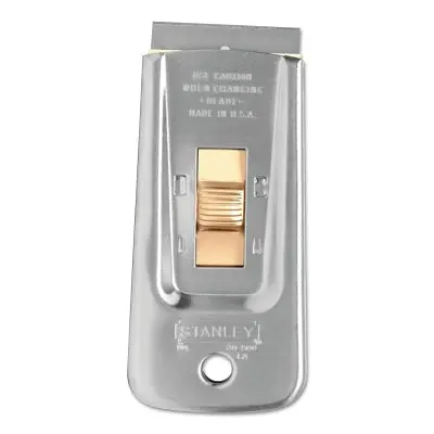 Retractable Razor Blade Scraper, 5-7/8 In Length, 1-1/2 In Wide, Single-Edge 1