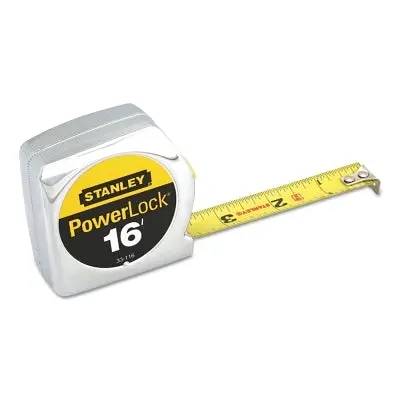 Powerlock Tape Rules Wide Blade, 3/4 In X 16 Ft 1
