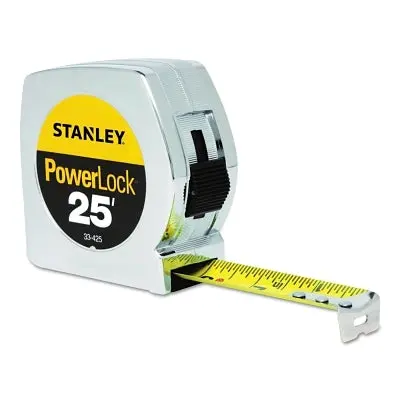Powerlock Tape Rules Wide Blade, 1 In X 25 Ft 1