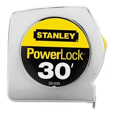 Powerlock Tape Rules Wide Blade, 1 In X 30 Ft 1