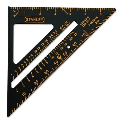 Premium Quick Square Layout Tool, 7 In, Aluminum 1