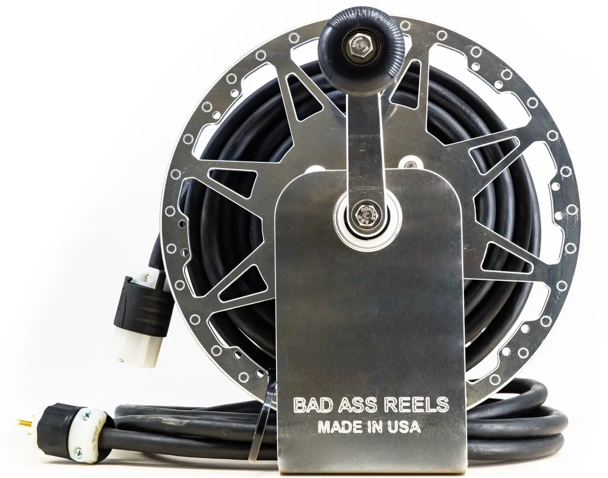Badassreels American Force Extension Cord Reel. 1