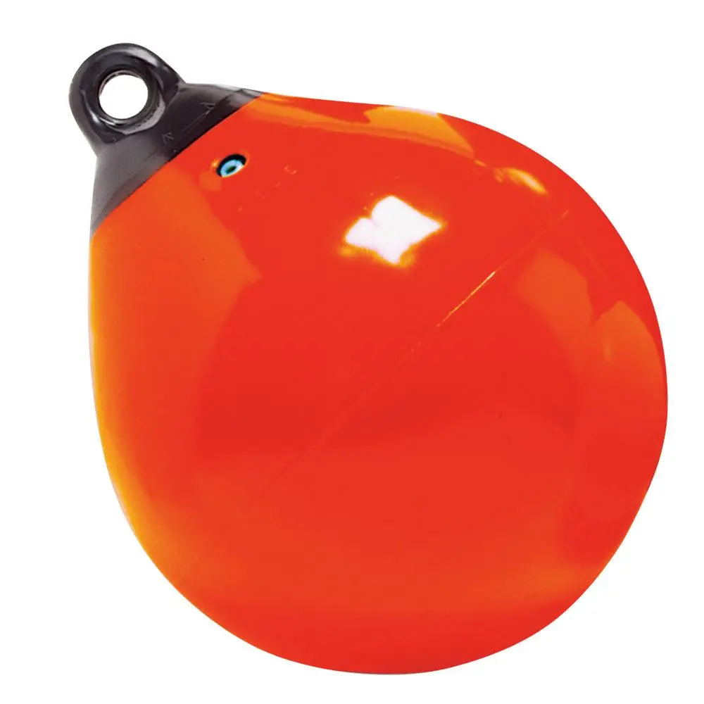 Taylor Made 12" Tuff End Inflatable Vinyl Buoy - Orange [61143] 1