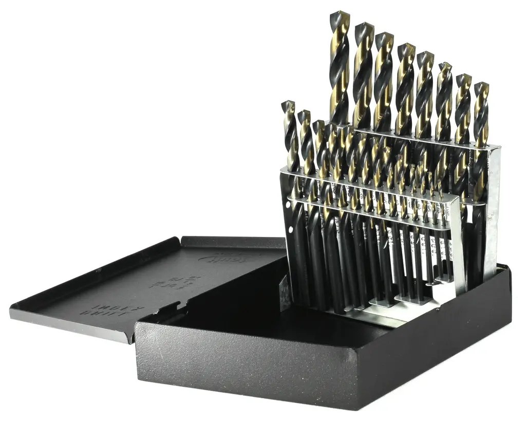 21Pc Nitro Drill Bit Set 1/16-3/8 By 64Ths 1