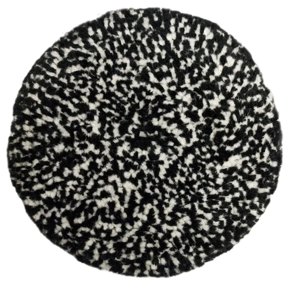 Presta Wool Compounding Pad - Black  White Heavy Cut [890146] 1