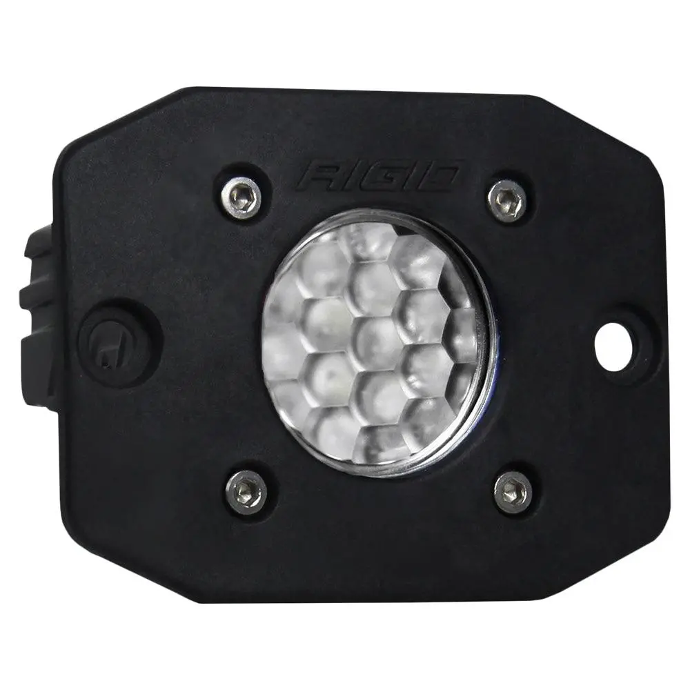 Rigid Industries Ignite Flush Mount Diffused - Single - Black [20631] 1