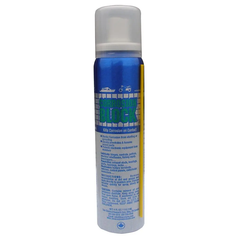 Corrosion Block Liquid Pump Spray - 4Oz - Non-Hazmat, Non-Flammable  Non-Toxic [20002] 1