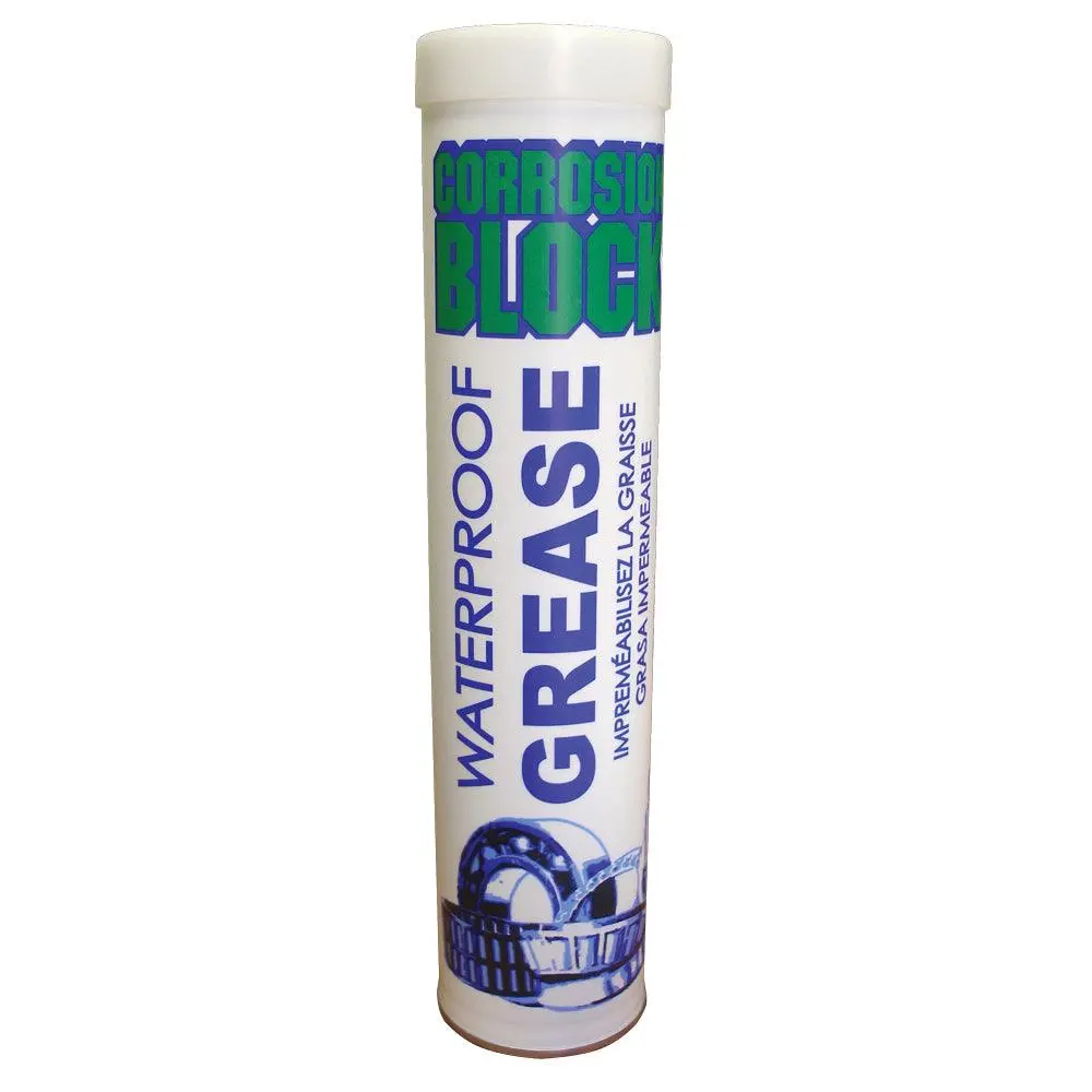 Corrosion Block High Performance Waterproof Grease - 14Oz Cartridge - Non-Hazmat, Non-Flammable  Non-Toxic [25014] 1