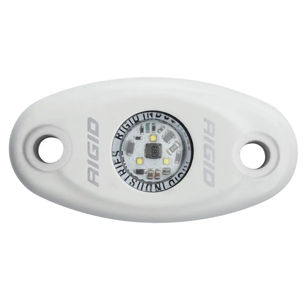 Rigid Industries A-Series White Low Power Led Light - Single - White [480153] 1