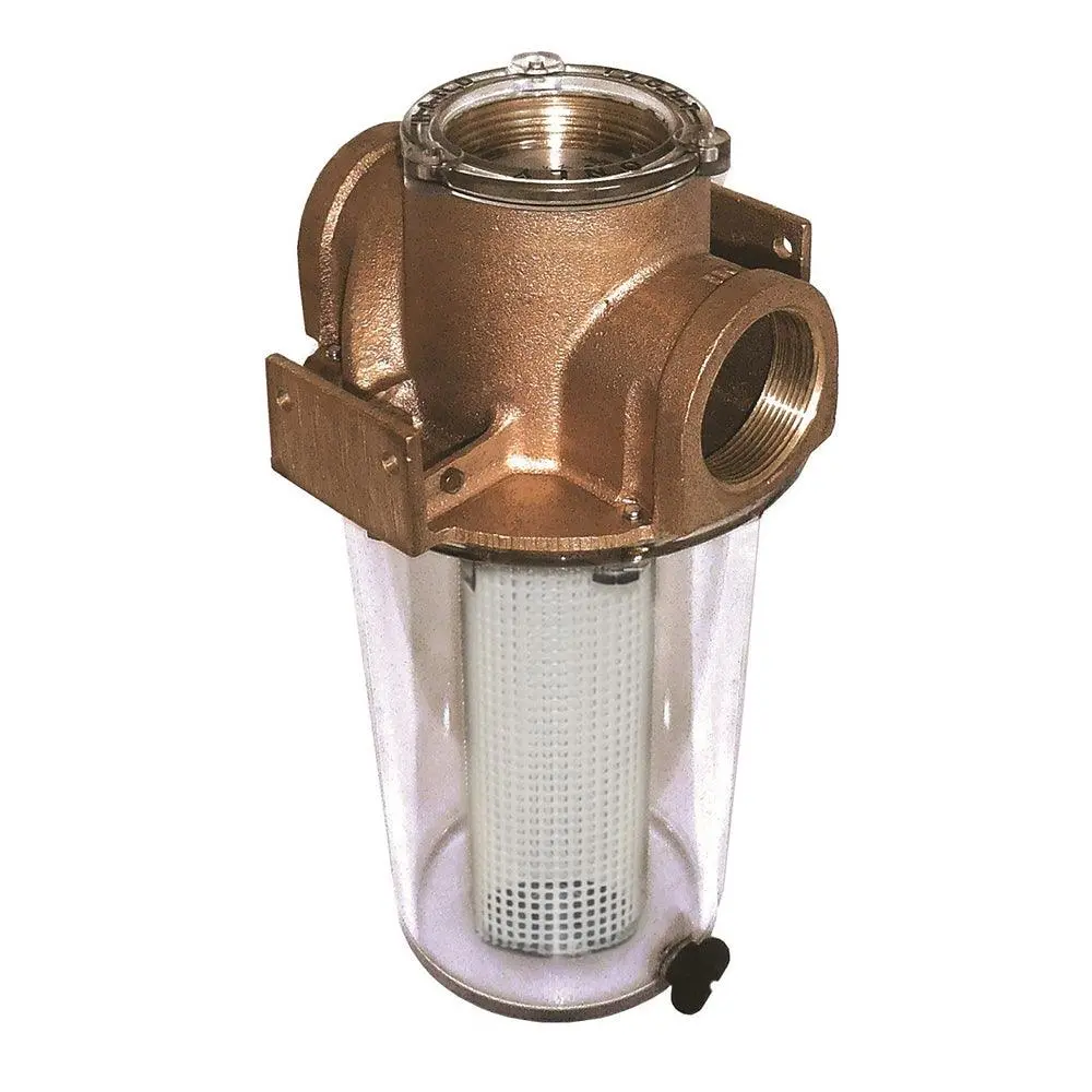 Groco Arg-2000 Series 2" Raw Water Strainer W/Non-Metallic Plastic Basket [Arg-2000-P] 1