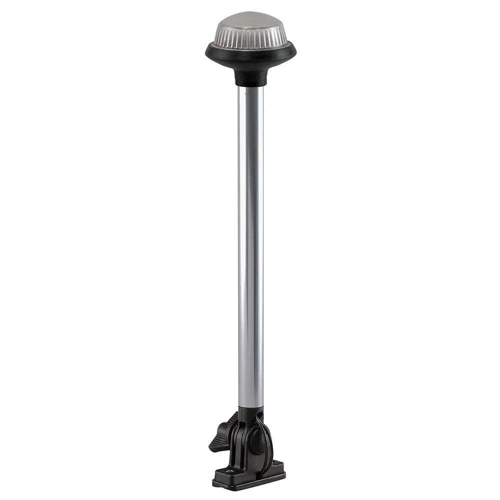 Perko Fold Down All-Round Frosted Globe Pole Light - Vertical Mount - White [1637Dp0chr] 1