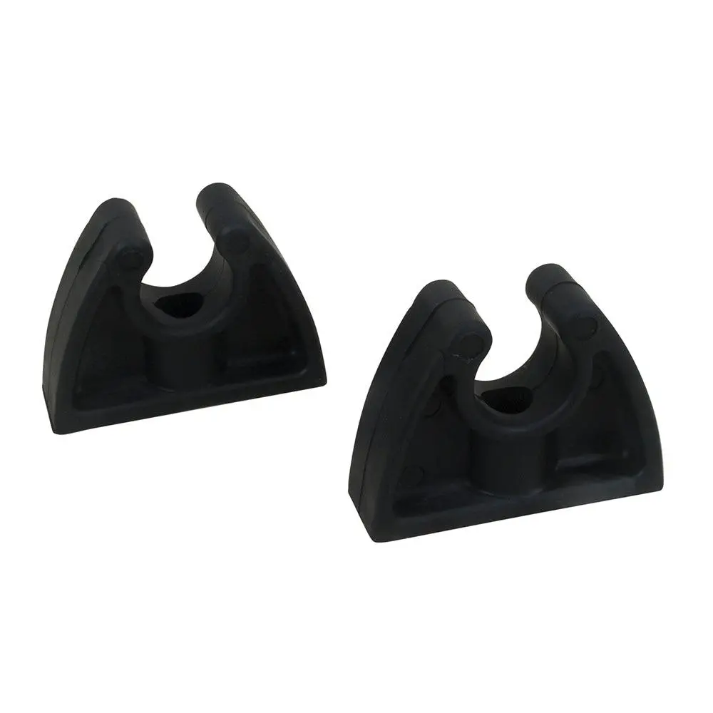 Perko Pole Storage Clips - Black - Pair [0477Dp0blk] 1