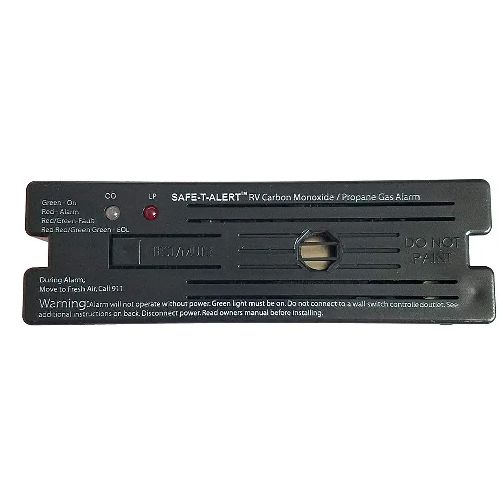 Safe-T-Alert Combo Carbon Monoxide Propane Alarm Surface Mount - Black [35-741-Bl] 1