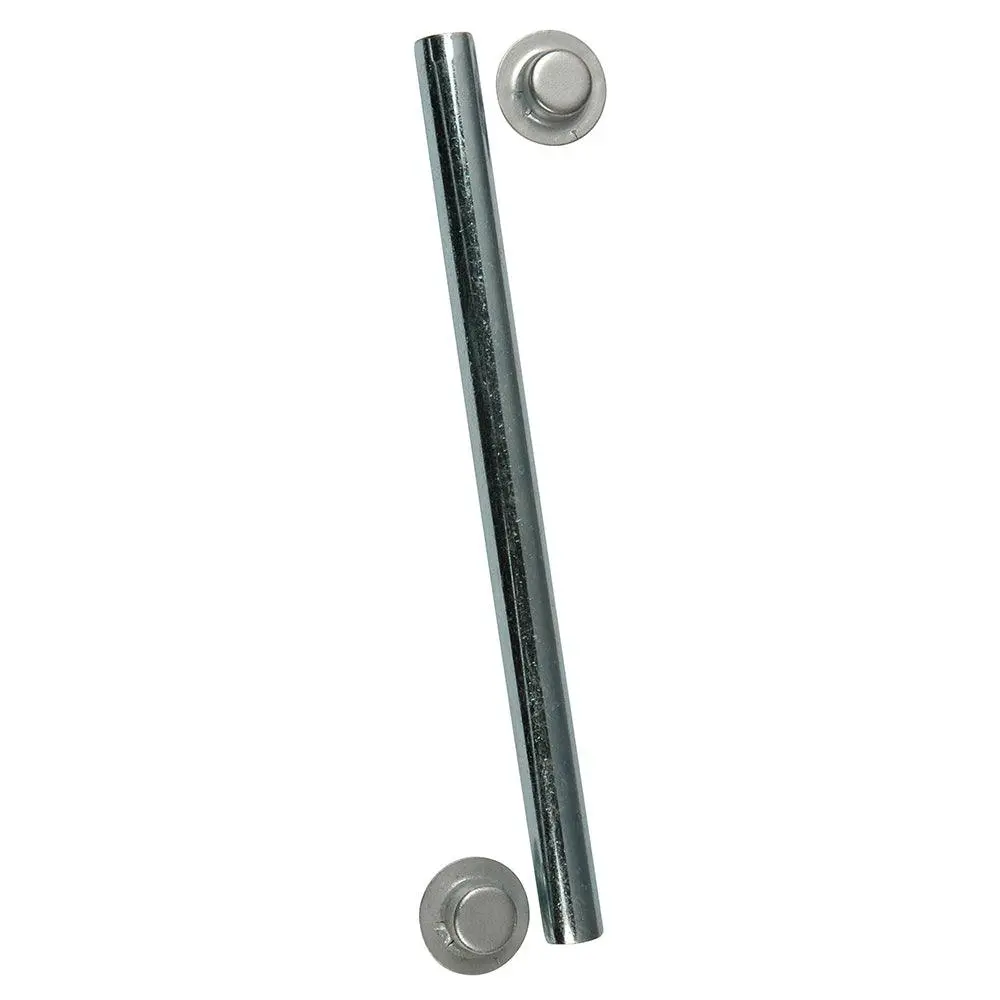 C.E. Smith Package Roller Shaft 1/2" X 5-1/4" W/Cap Nuts - Zinc [10700A] 1