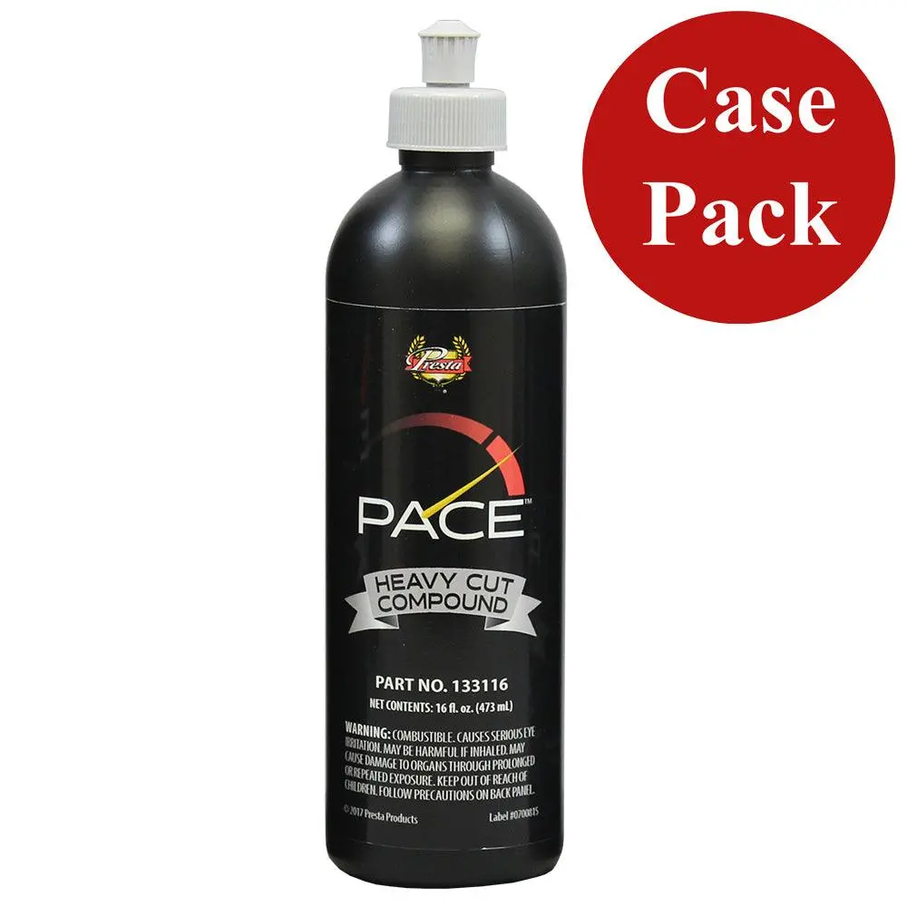 Presta Pace Heavy Cut Compound - 16Oz - *Case Of 6* [133116Case] 1