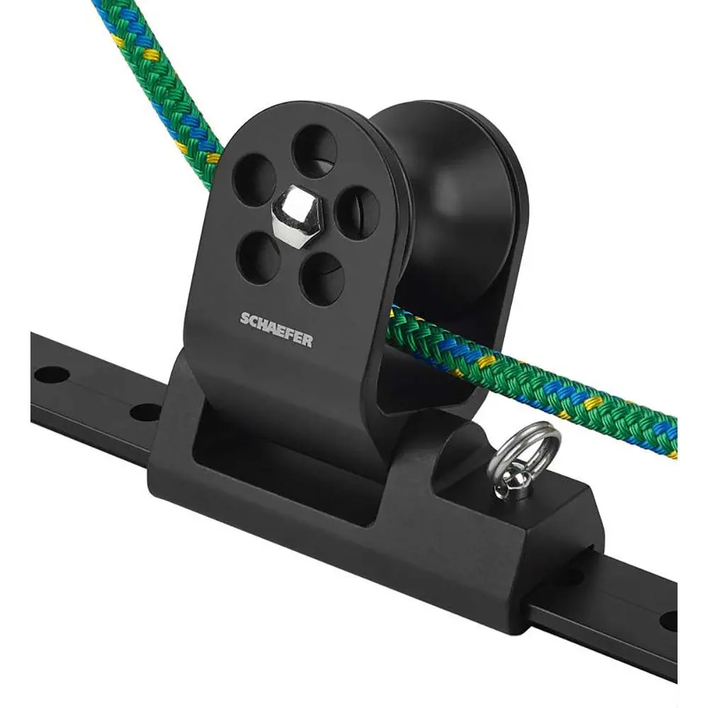 Schaefer Twin Sheet Block F/1-1/4" T-Track - Black [32-97] 1