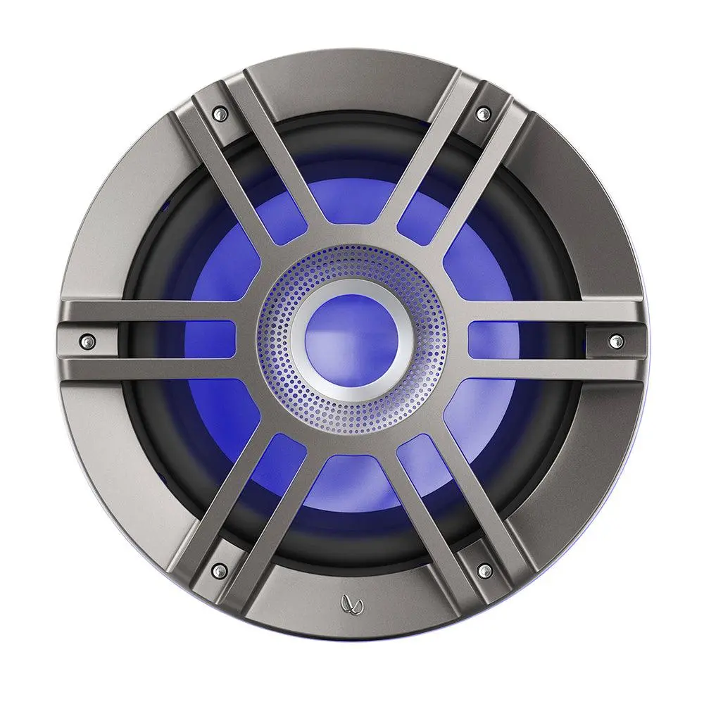 Infinity 10" Marine Rgb Kappa Series Speakers - Titanium/Gunmetal [Kappa1050m] 1