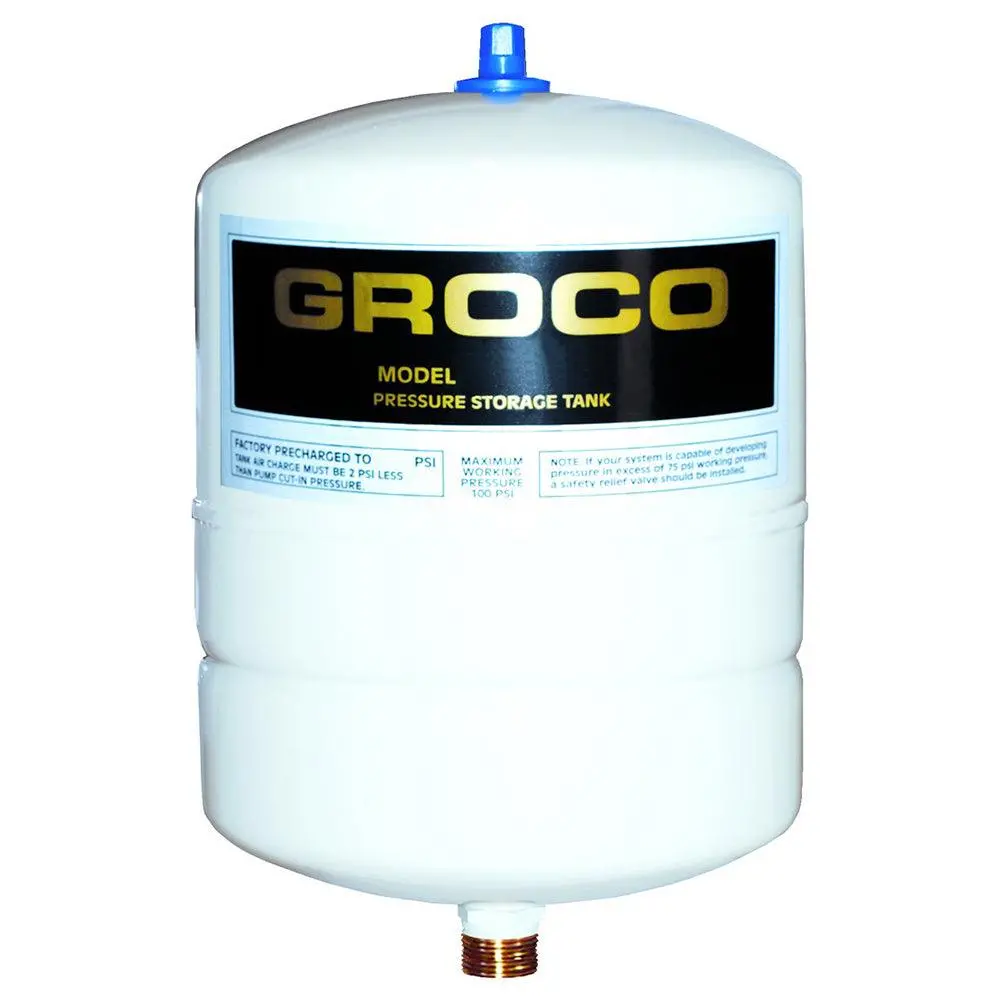 Groco Pressure Storage Tank - 0.5 Gallon Drawdown [Pst-1] 1