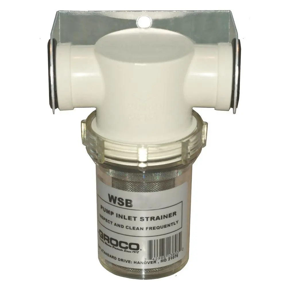 Groco 1-1/4" Fresh Water Strainer W/#304 Ss Basket  [Wsb-1250] 1