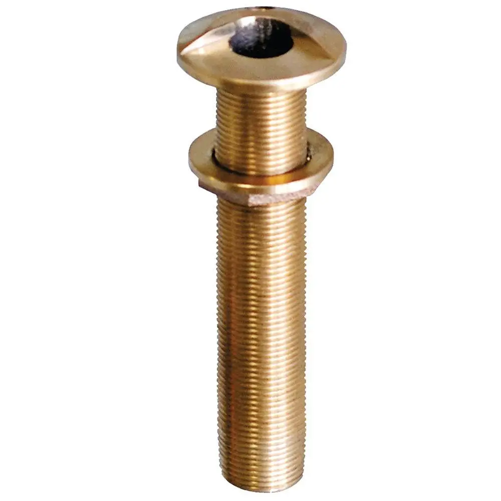 Groco 3/4" Bronze Extra Long High Speed Thru-Hull Fitting W/Nut [Hsthxl-750-W] 1