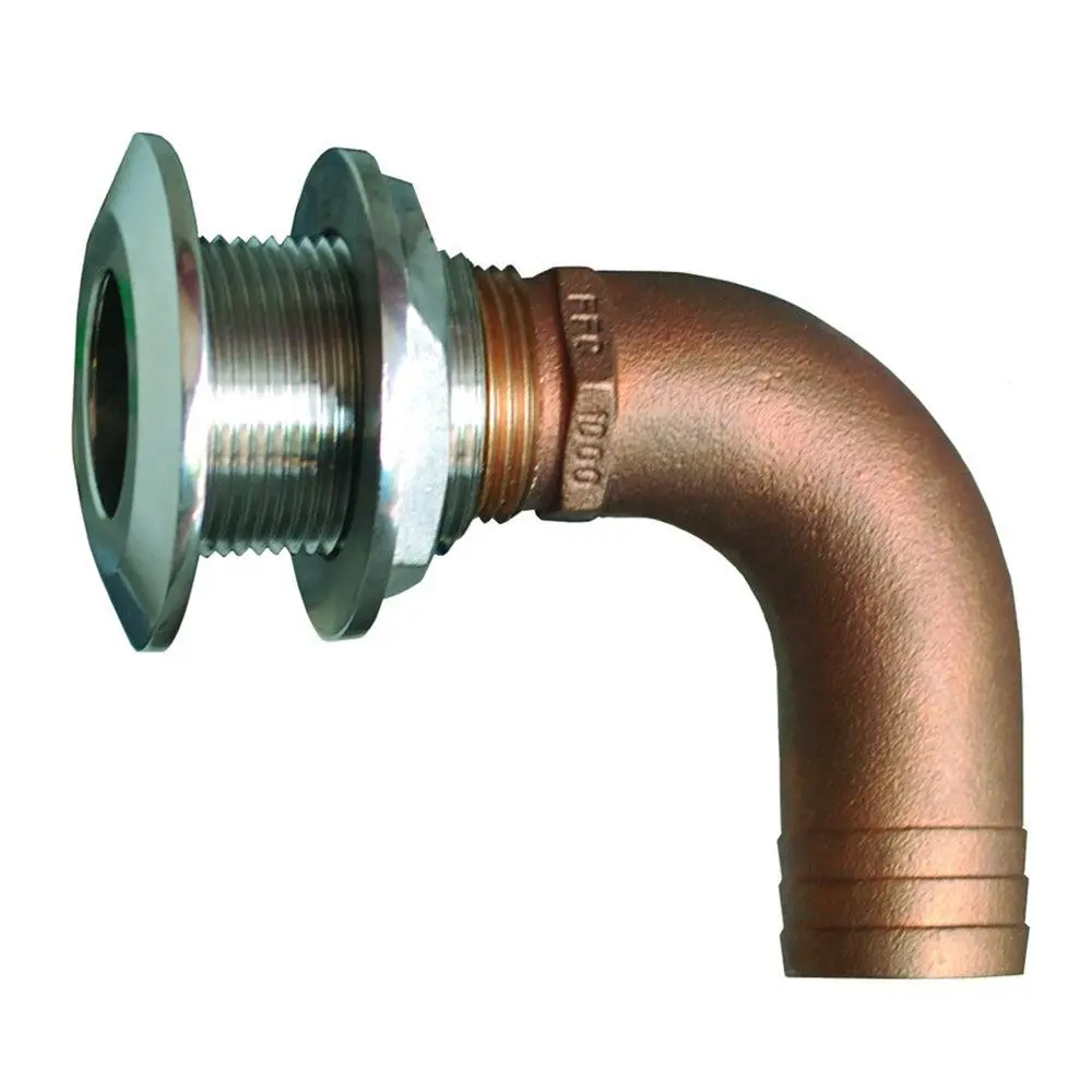 Groco 3/4" 90 Degree Hose Thru-Hull Fitting [Hthc-750-S] 1