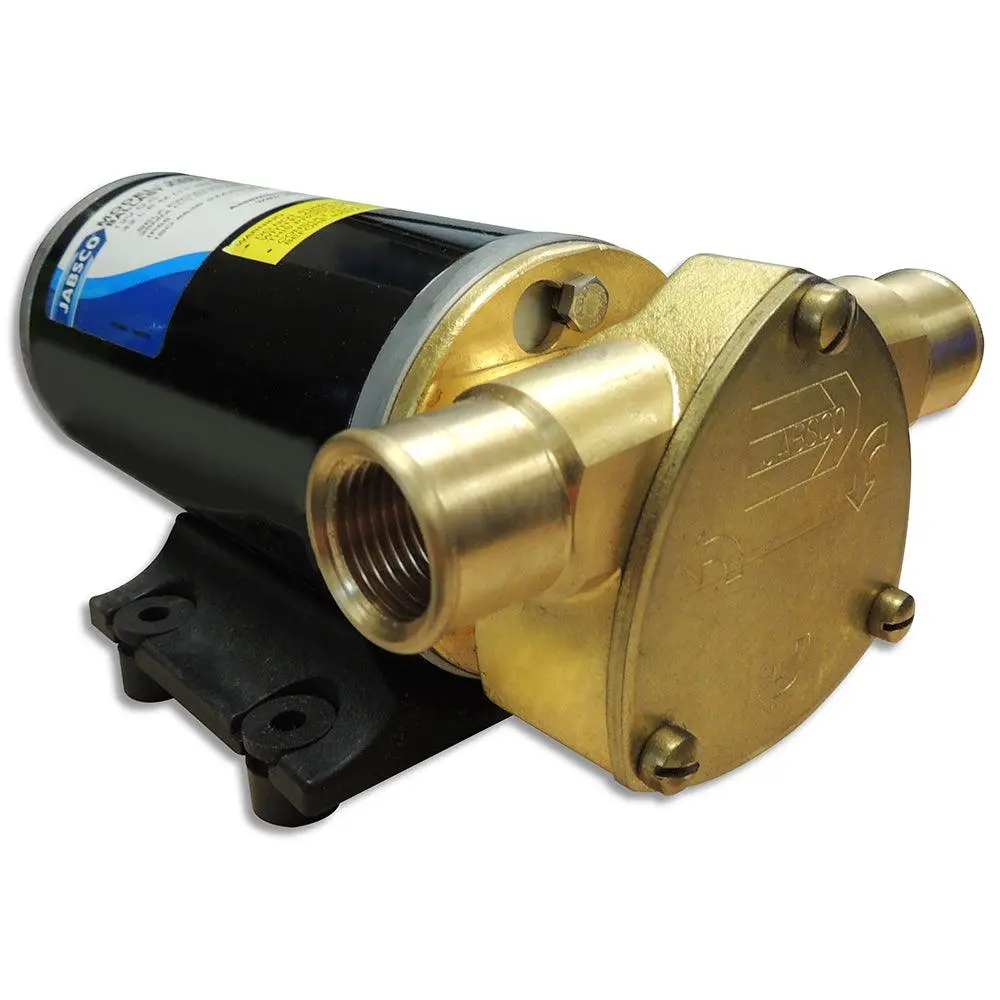 Jabsco Ballast King Bronze Dc Pump W/O Switch - 15 Gpm [22610-9007] 1