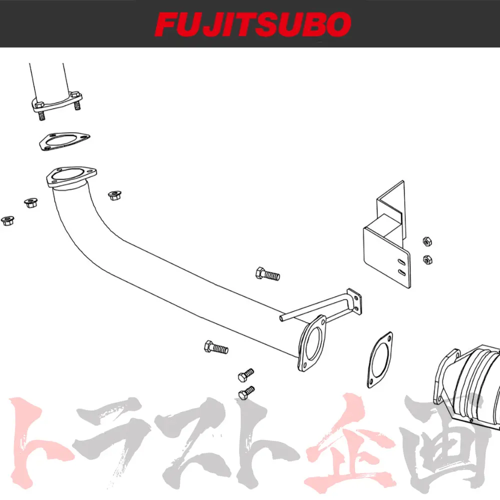 Fujitsubo フロント パイプ 76.3Φ シルビア S15 ##759141036 1