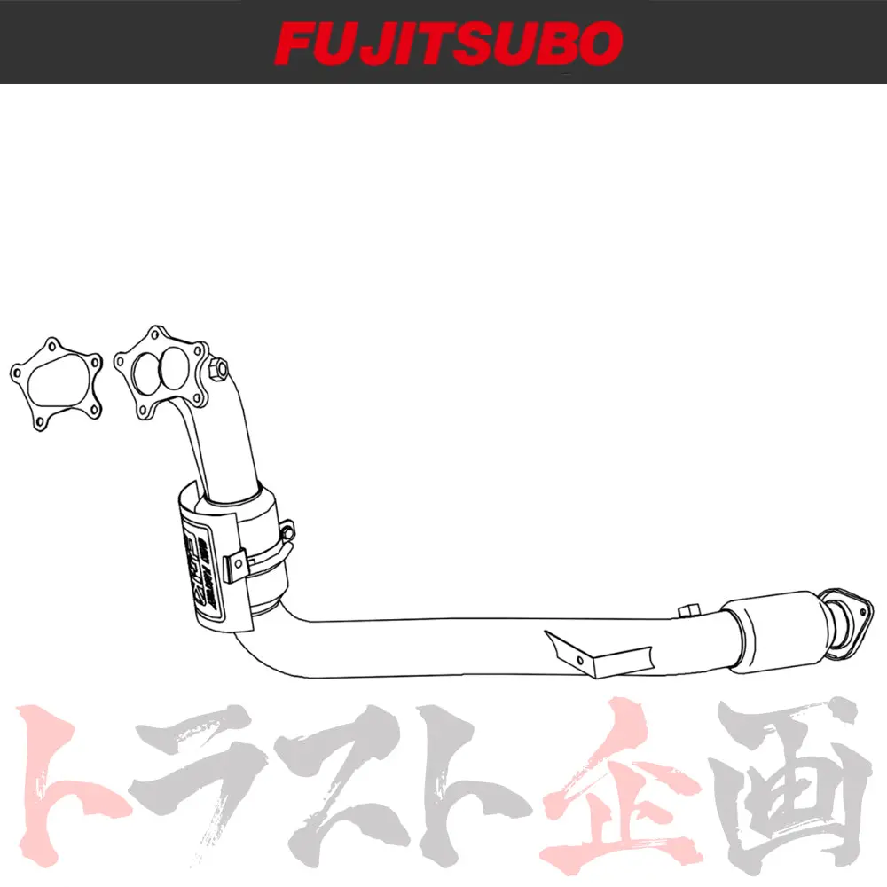 Fujitsubo スポーツ キャタライザー レガシィ ツーリングワゴン Bp5 ##759141103 1