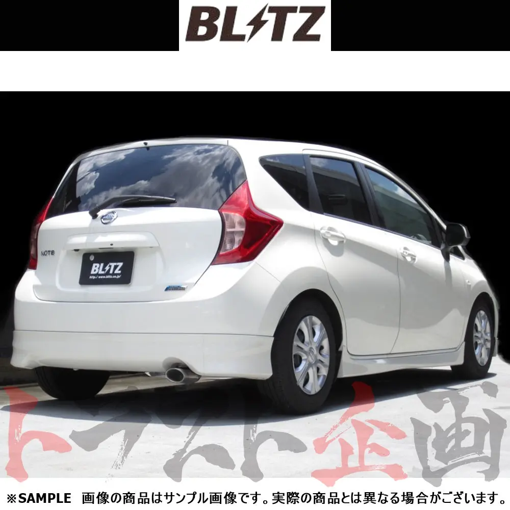 Blitz ブリッツ Nur-Spec Vs マフラー ノート E12 ##765141195 1