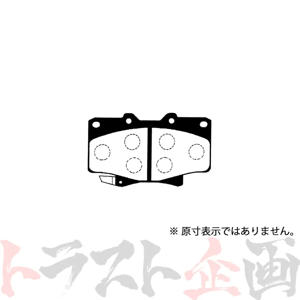 Project Μ ブレーキ パッド Ns-C (フロント) F198 ##772201070 2