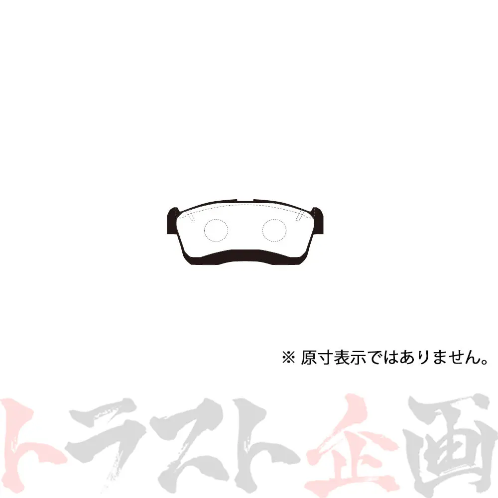 Project Μ ブレーキ パッド Ns-C (フロント) F751 ダイハツ トヨタ ##772201229 2